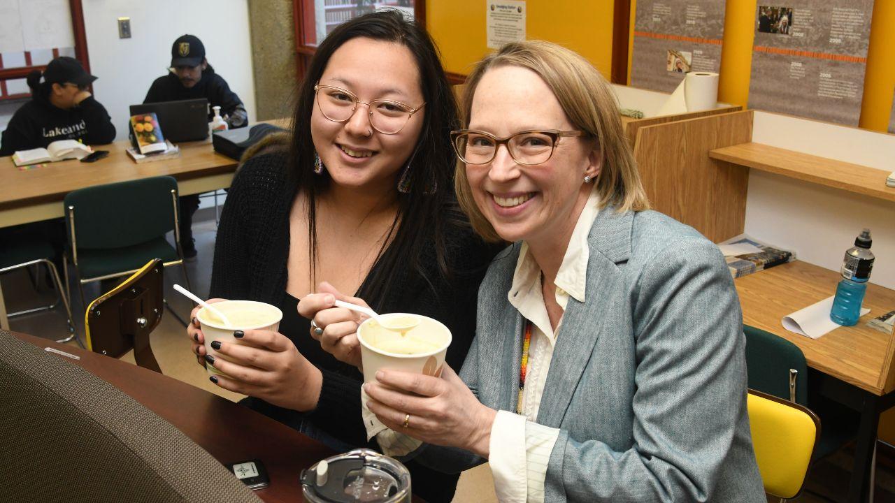 Soup and bannock