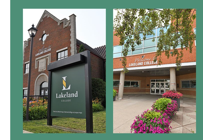 front of both campuses