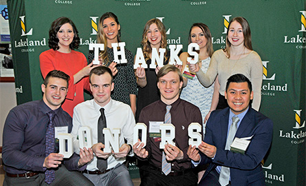 Grateful students