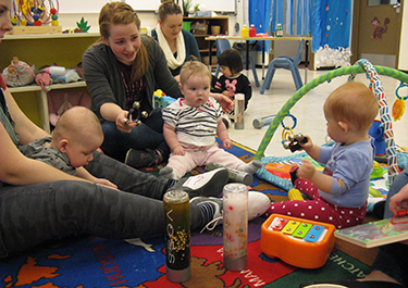 From November to December 2018, second-year early learning and child care students managed their own play program.